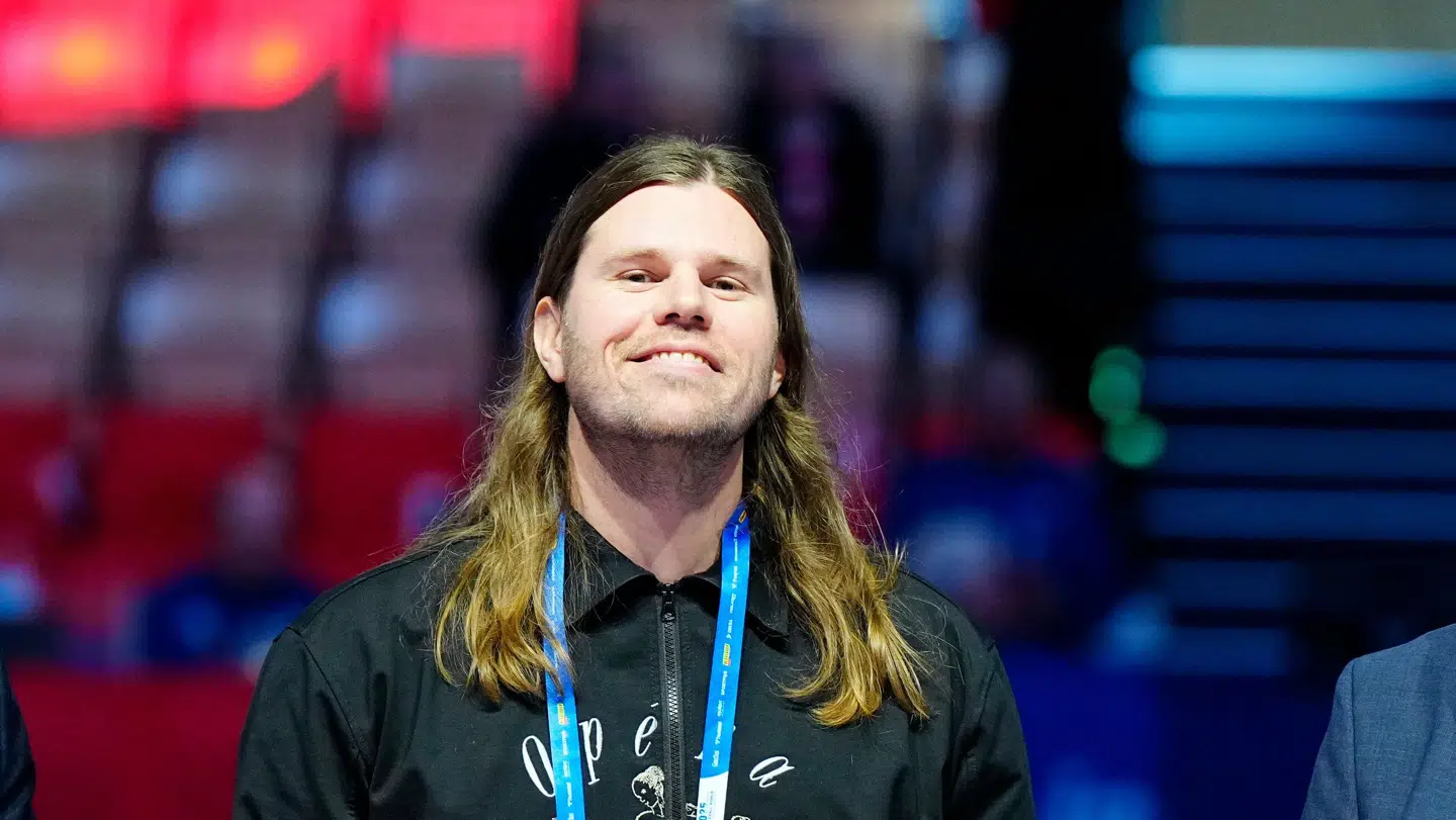 Mikkel Hansen præsenteres som ambassadør for håndbold i USA på et pressemødet i Herning lørdag den 25. januar 2025.