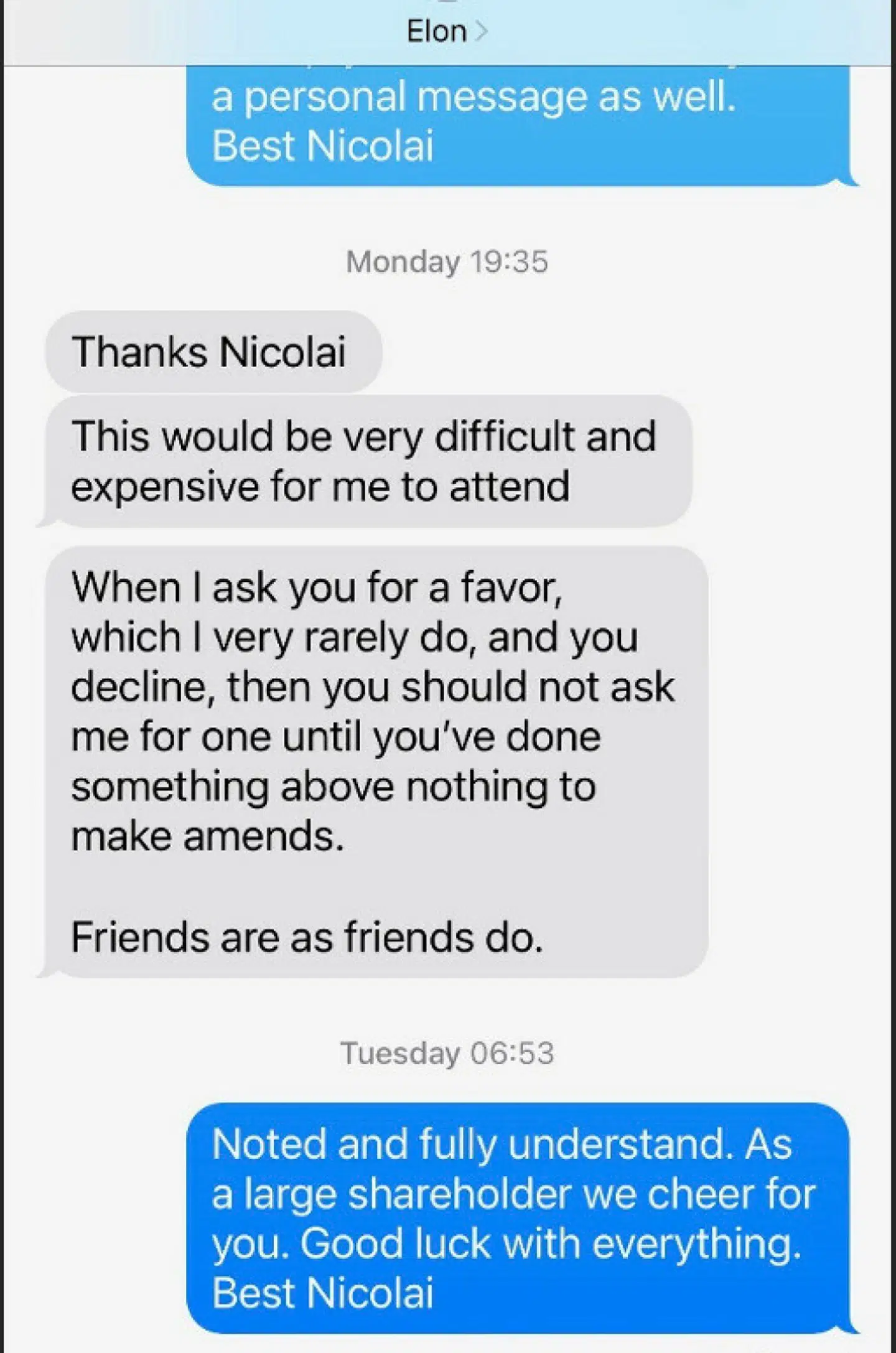Tesla-ejeren er tilsyneladende ikke tilfreds med, at Den Norske Oliefond stemte nej til lønpakken.