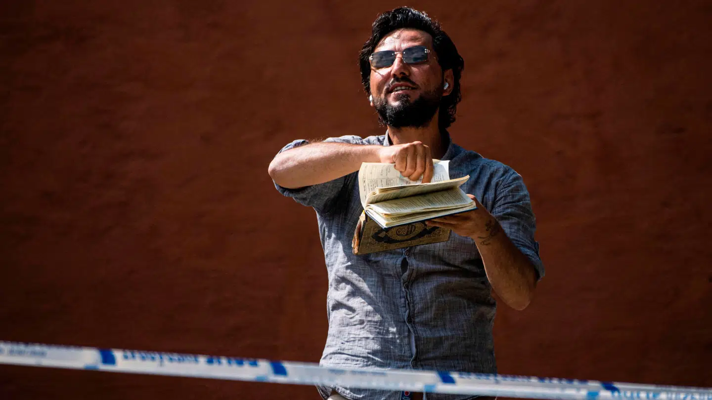 Salwan Momika blev dræbt under en livesending på TikTok.