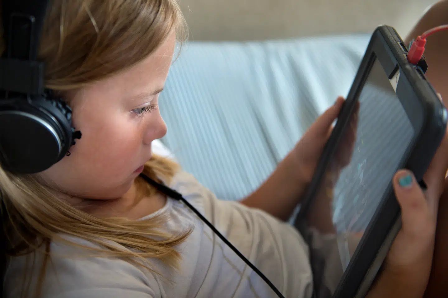 Medieforsker Iben Have mener, at man i skærmdebatten overhører en vigtig og voksende kilde til gode digitale litteraturoplevelser – nemlig lydbogen. Arkivfoto: Liselotte Sabroe, Scanpix