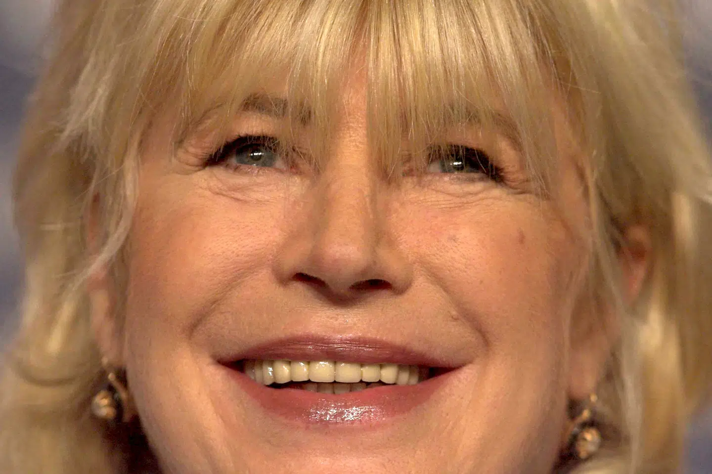 Marianne Faithfull ses her under pressemøde ved Berlinalen i 2007. (Arkivfoto).