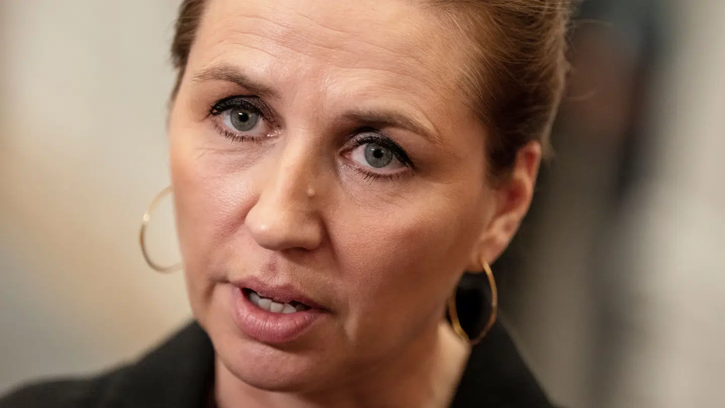 Statsminister Mette Frederiksen talte fredag med pressen efter et møde i Det Udenrigspolitiske Nævn.