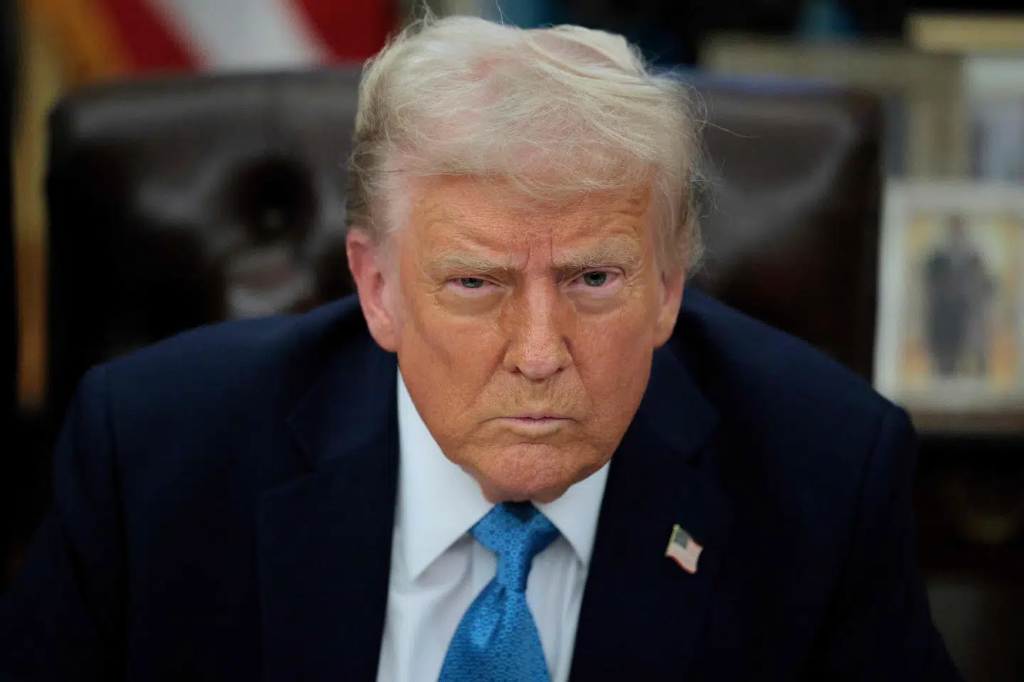 Donald Trump har fastholdt sin trussel om at indføre 25 procent told på varer fra Canada og Mexico og 10 procent på varer fra Kina. Tolden står til at træde i kraft lørdag 1. februar. (Arkivfoto).