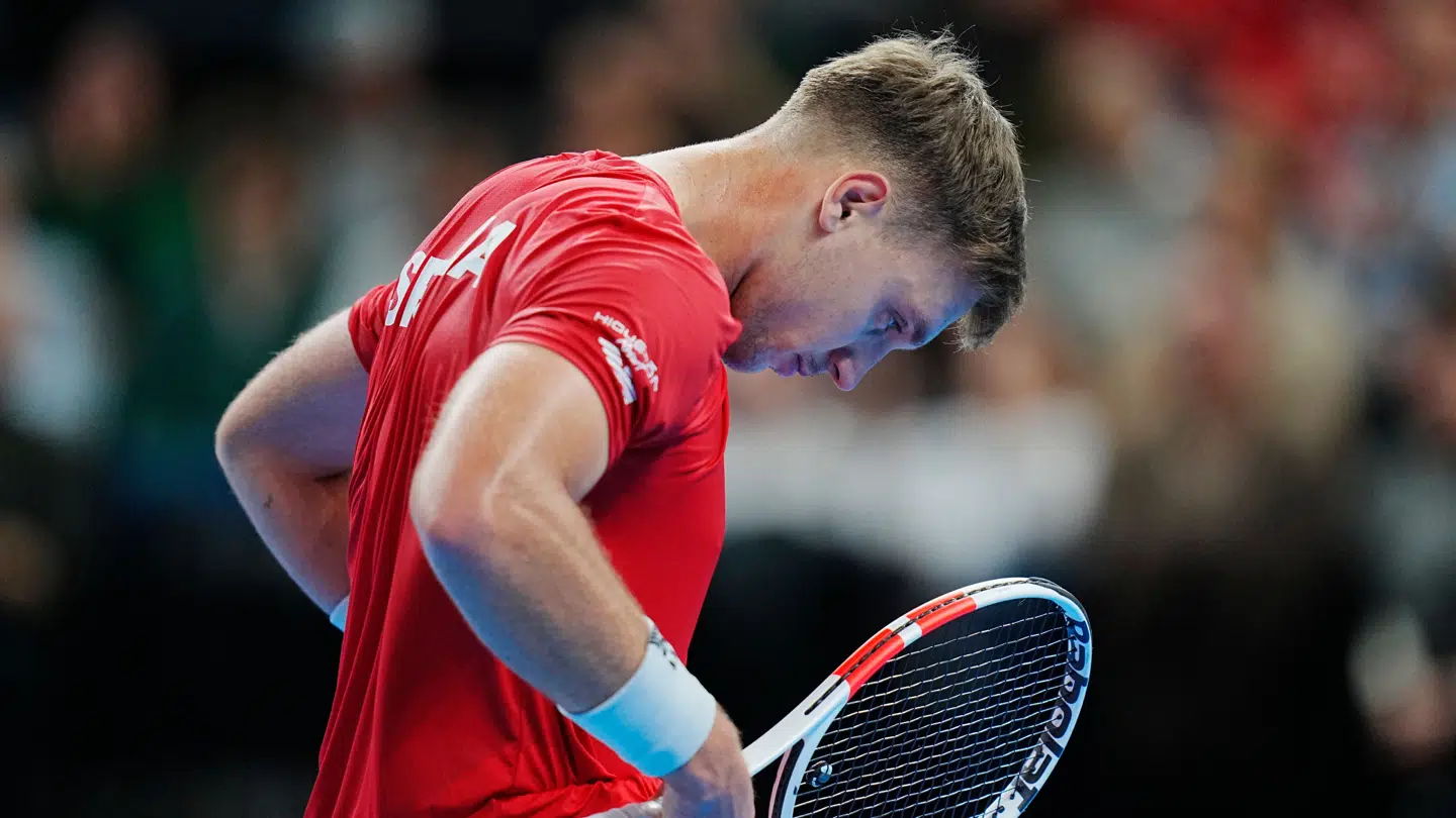 Serbiske Hamad Medjedovic er utilfreds med de danske fans.