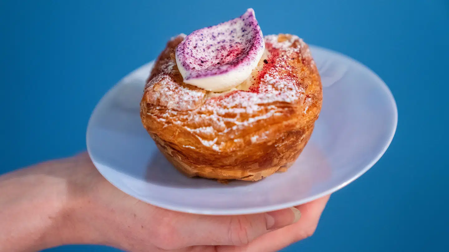 Fastelavnsbollen fra Hart Bageri var en af dem, der blev indtaget under søndagens løb i København.