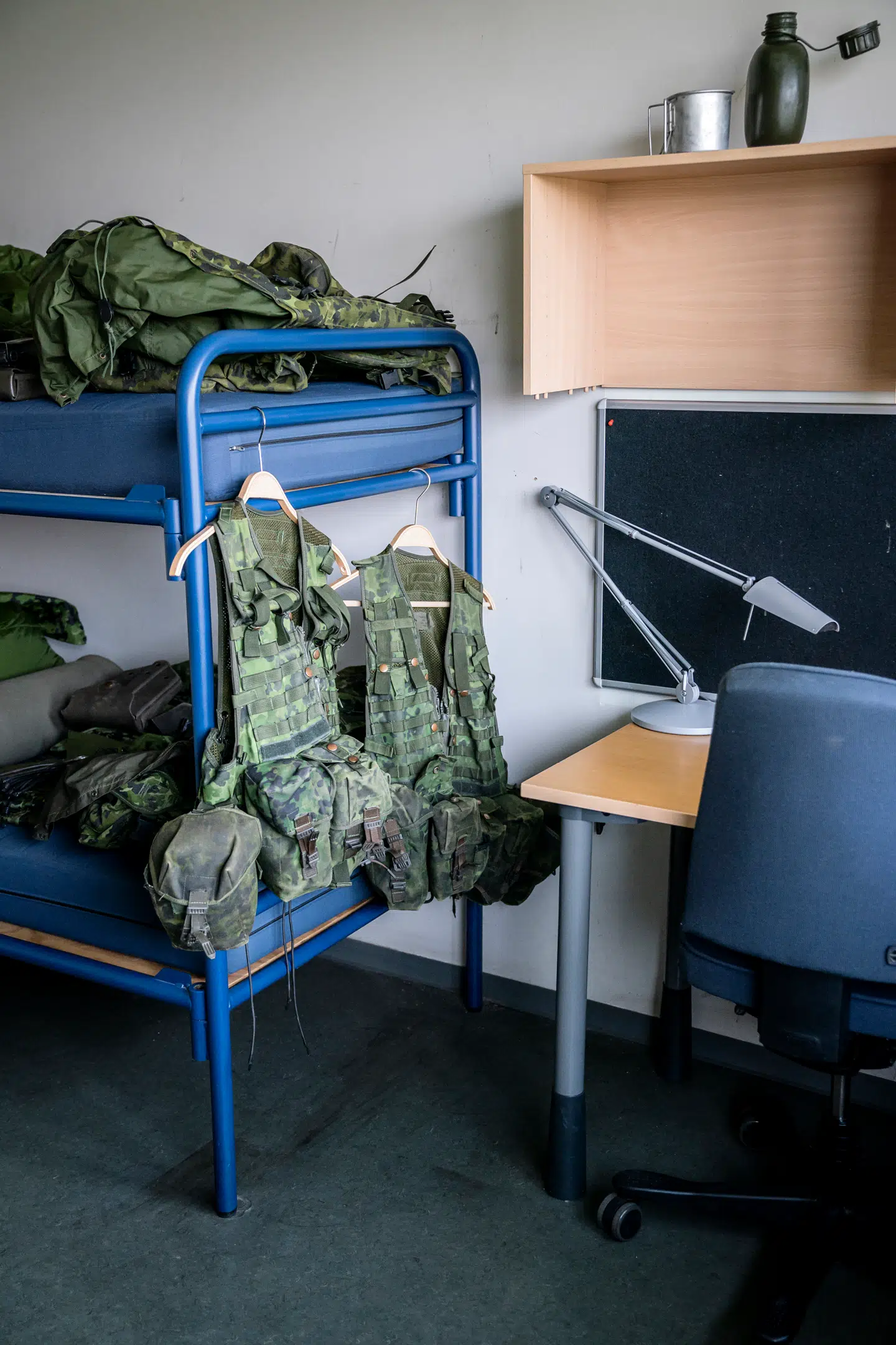 Kronprins Christian blev indkvarteret på de normale stuer som denne i Gardehusarregimentet på Antvorskov Kaserne i Slagelse – og det samme kommer formentligt til at gælde prinsesse Isabella, der følger i storebrors veludtrådte fodspor.