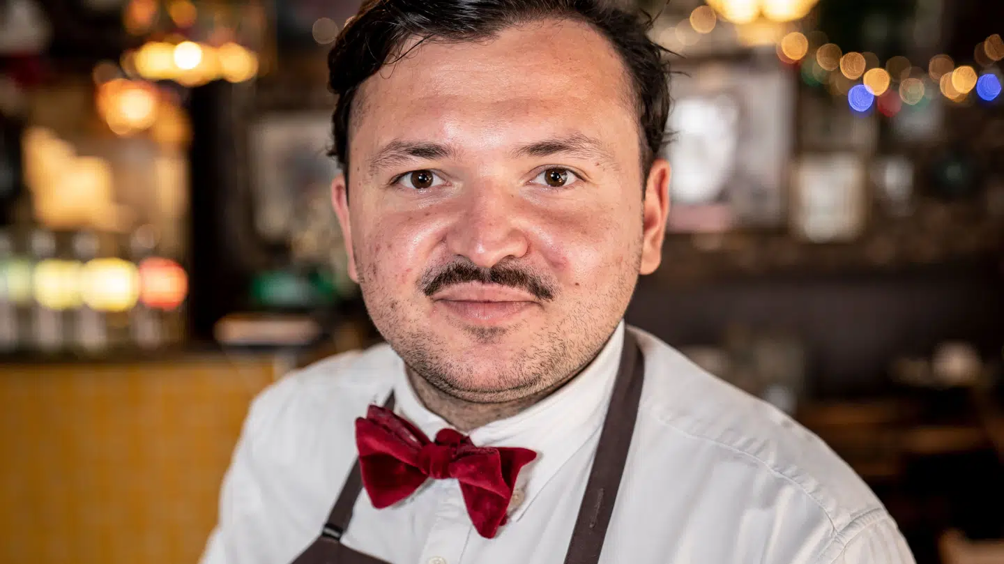 Kok Umut Sakarya på Guldkroen i København, tirsdag den 28. september 2021.. (Foto: Mads Claus Rasmussen/Ritzau Scanpix)