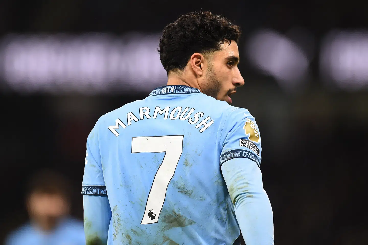Manchester City brugte omkring en halv milliard kroner på at hente Omar Marmoush til klubben i januar. (Arkivfoto).