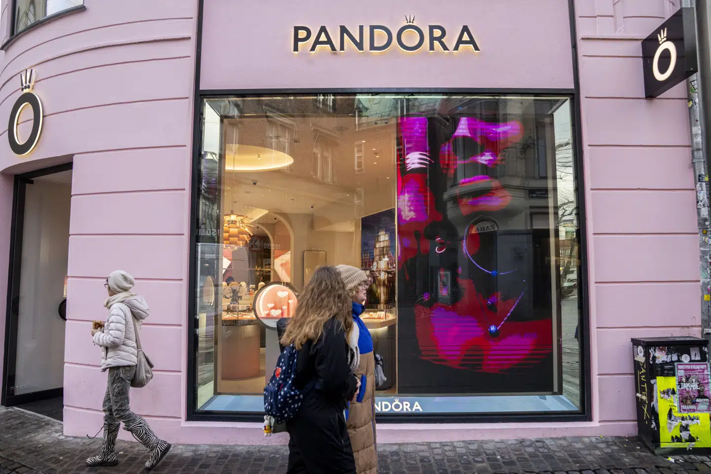 Smykkeproducenten Pandora omsatte sidste år for 31,7 milliarder kroner. Det er 3,5 milliarder mere end året før. (Arkivfoto).