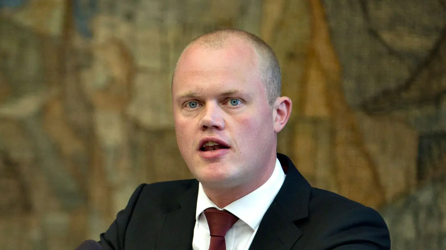 Peter Christensen (V) fotograferet i 2011, da han var forsvarsminister (arkivfoto).