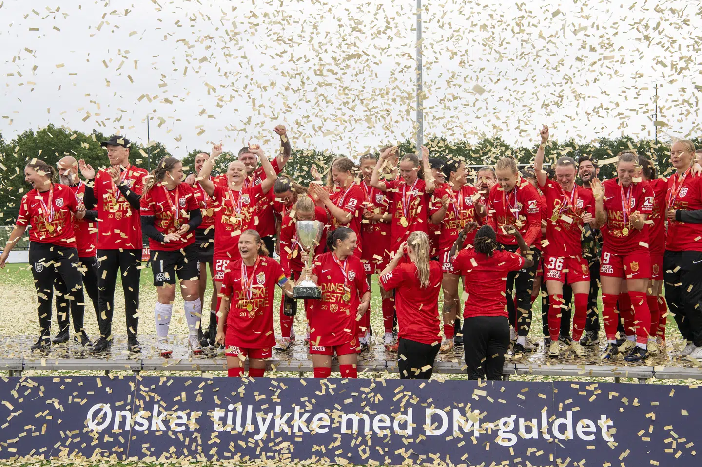 FC Nordsjælland er forsvarende mester i Kvindeligaen. (Arkivfoto).