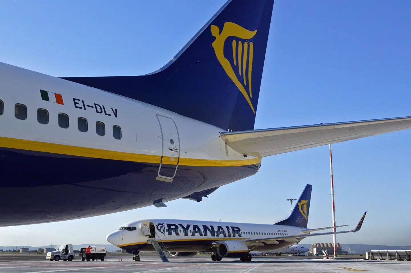 Ryanair har aflyst samtlige ruter til og fra Billund Lufthavn fra den 1. april og frem, skriver DR. (Arkivfoto).