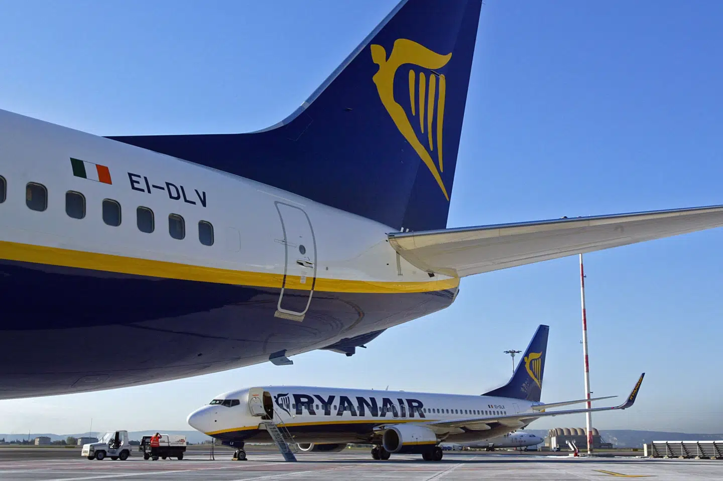 Ryanair har aflyst samtlige ruter til og fra Billund Lufthavn fra den 1. april og frem, skriver DR. (Arkivfoto).