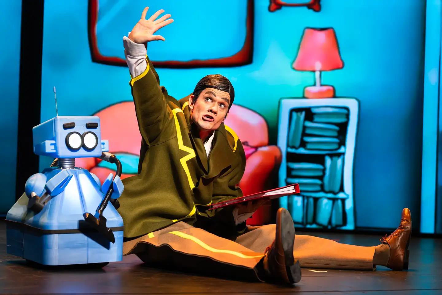 Far (Alexander Stæger) har problemer. Klarer han skærene?