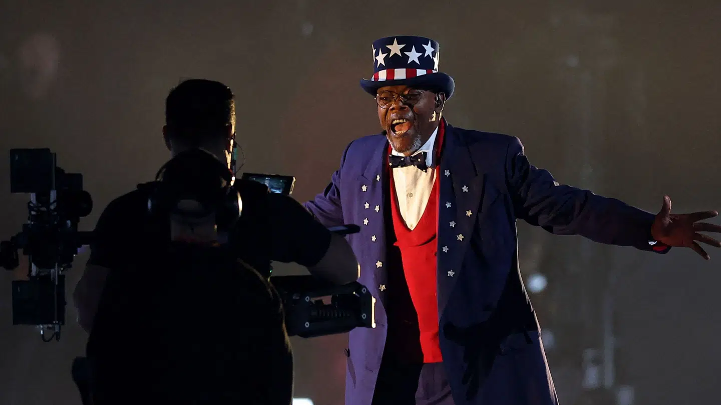 Samuel L. Jackson talte til nationen.