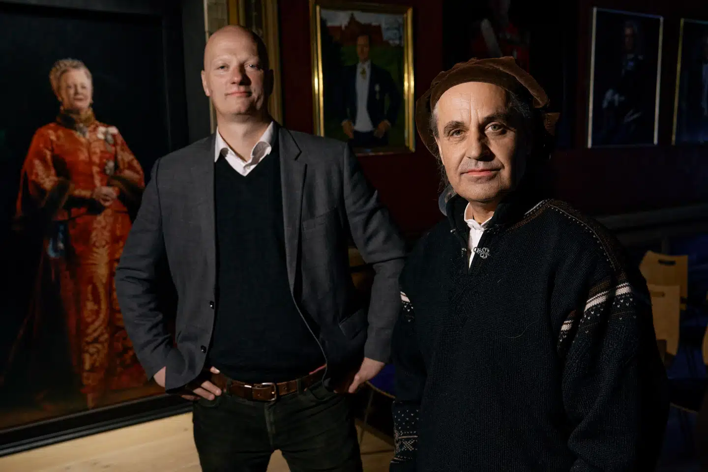 Thomas Kluge (th.) og Kasper Støvring affyrer i bogen »Det Moderne er fortid«, der udkom sidste år, en bredside mod et moderne kunstbegreb, der har erobret kulturverdens centrale institutioner.