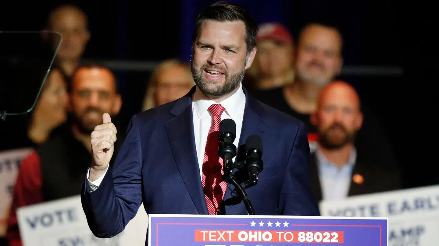 Truslen kommer ikke fra Rusland eller Kina, mener J.D. Vance.