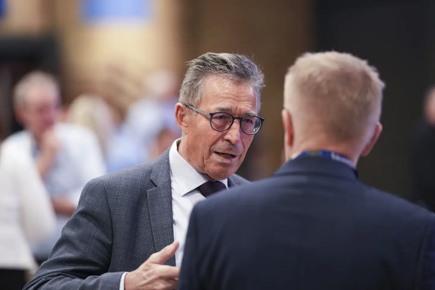 Anders Fogh Rasmussen foreslår en fælleseuropæisk fredsbevarende styrke i Ukraine. (Arkivfoto).