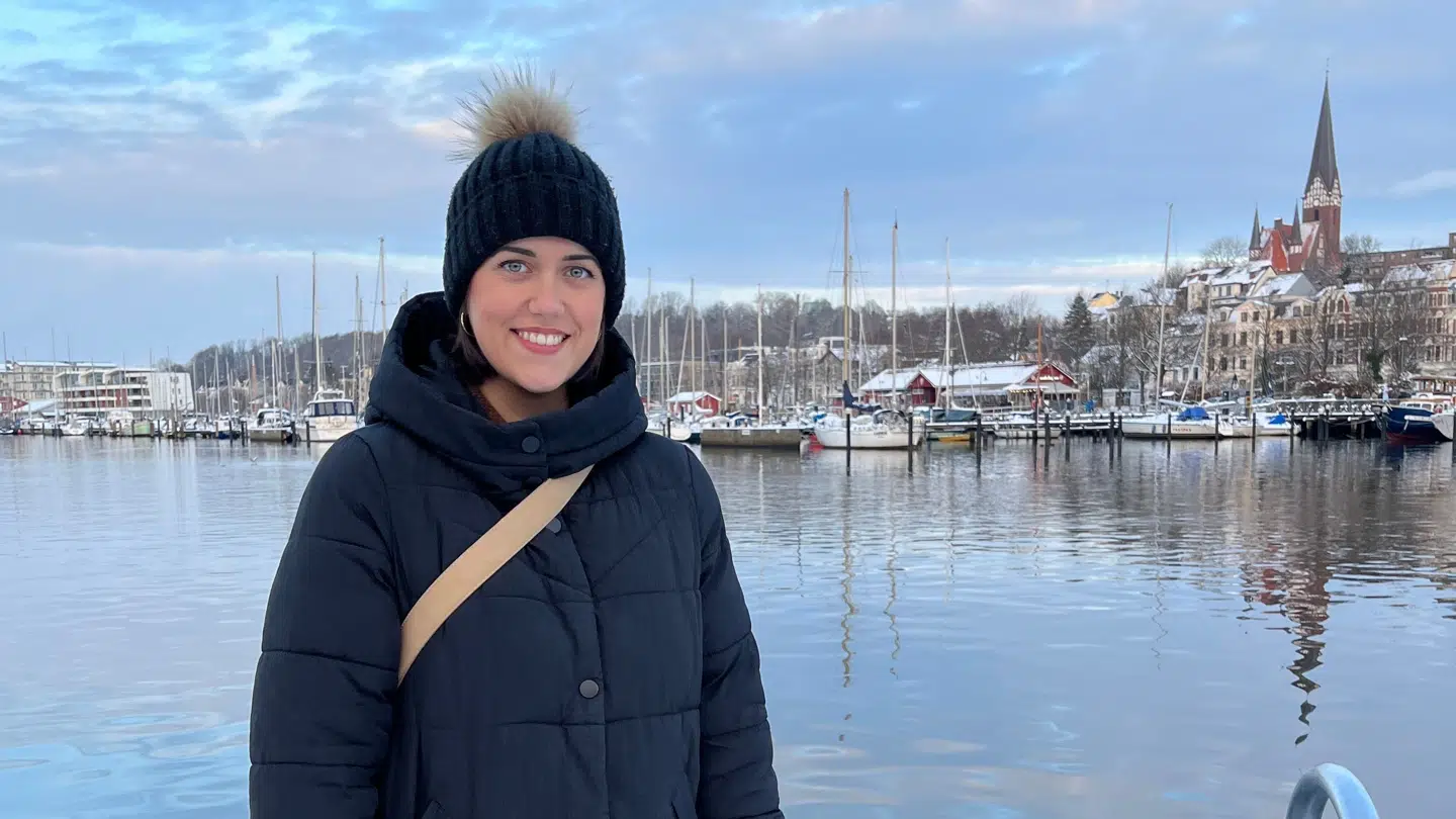 24-årige Celina Christensen læser til daglig psykologi på Aalborg Universiet.