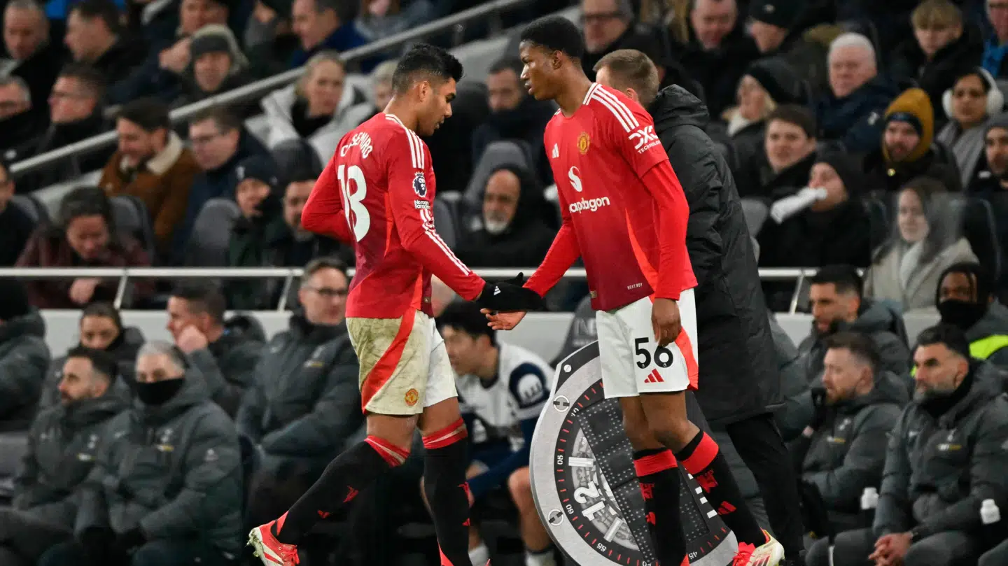 Chido Obi kom på banen i stedet for Casemiro.