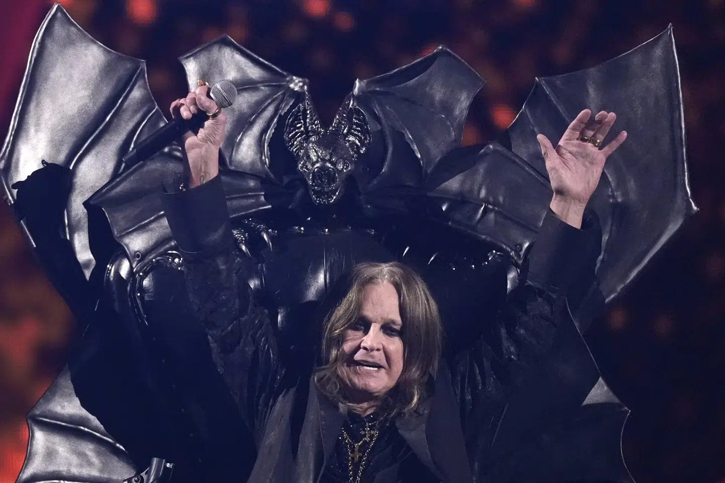 Ozzy Osbourne er meget mærket af Parkinsons sygdom, som han fik diagnosticeret i 2019. (Arkivfoto).