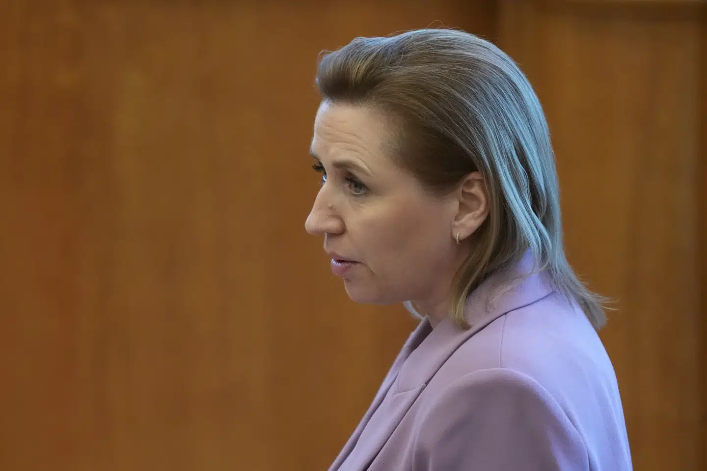 Statsminister Mette Frederiksen (S) er tirsdag i Folketingssalen til udvidet spørgetime.