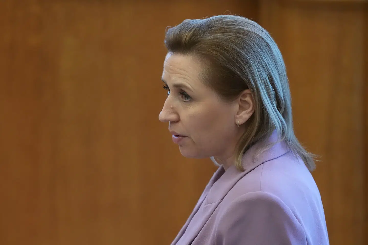 Statsminister Mette Frederiksen (S) er tirsdag i Folketingssalen til udvidet spørgetime.