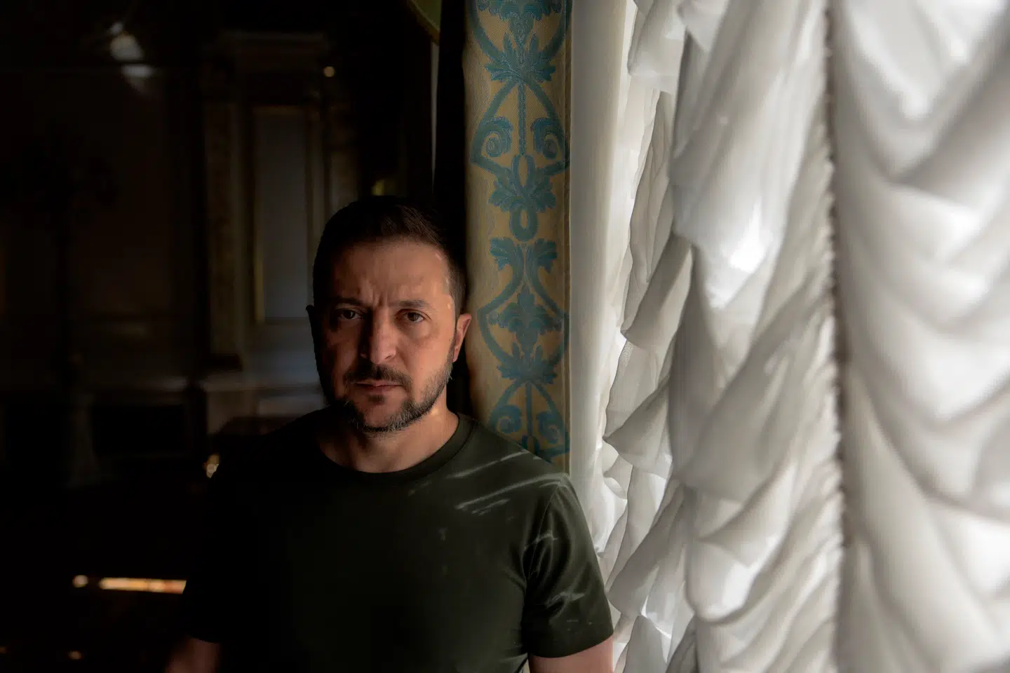 Den ukrainske præsident, Volodymyr Zelenskyj.