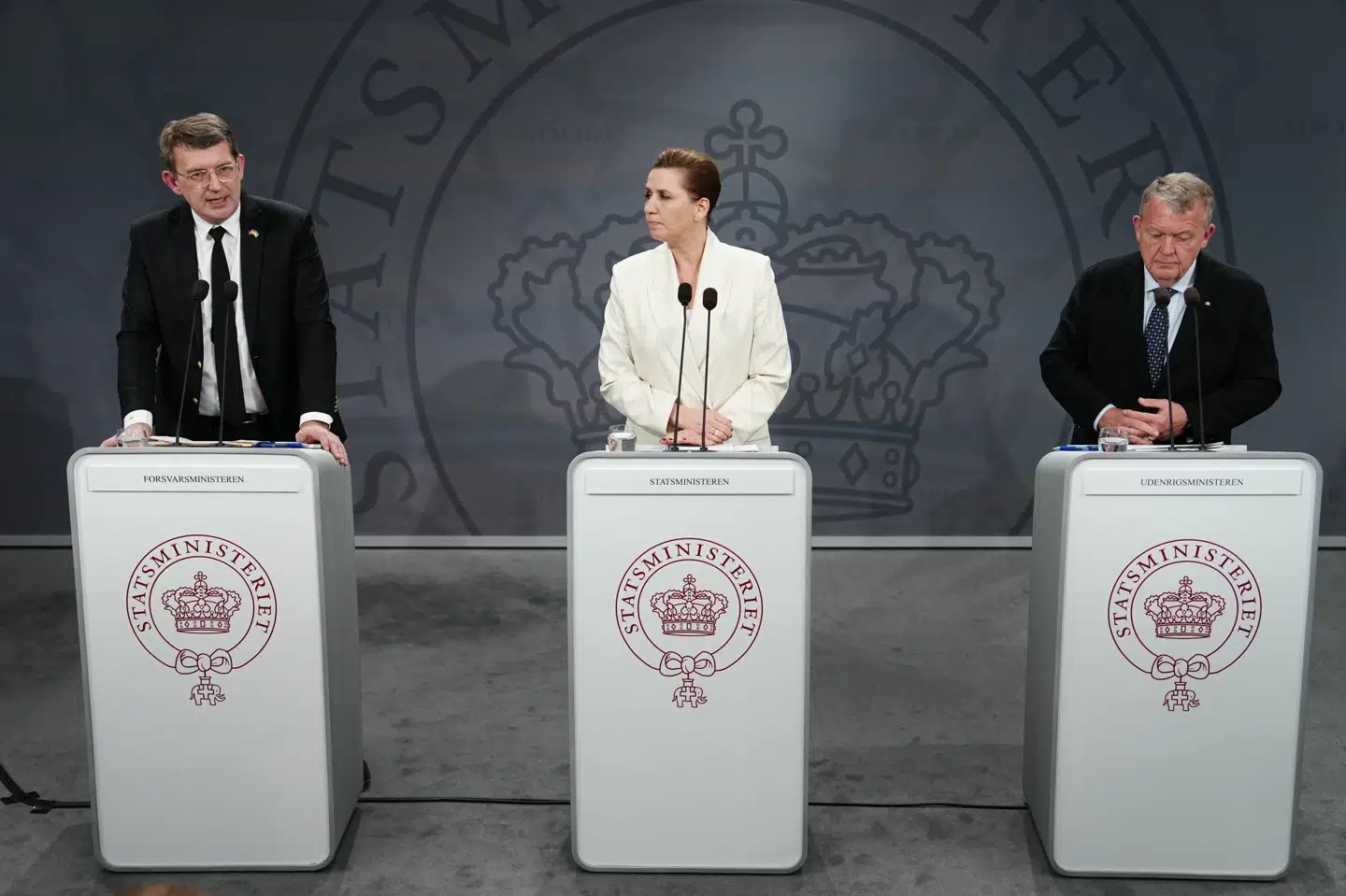 Regeringstoppen har onsdag på et pressemøde fortalt om yderligere investeringer i det danske forsvar.