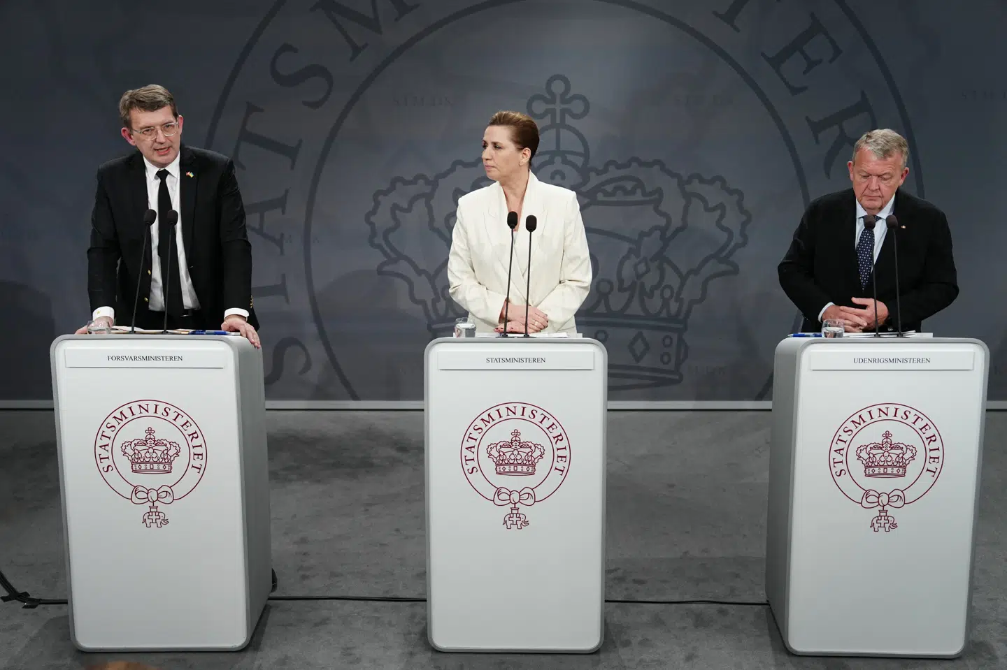 Regeringstoppen har onsdag på et pressemøde fortalt om yderligere investeringer i det danske forsvar.