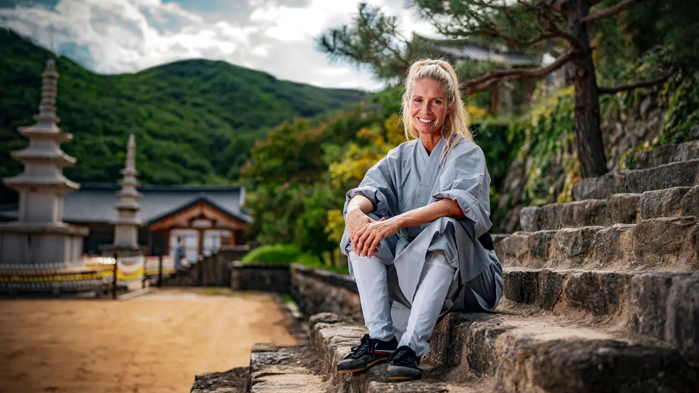 Karina Frimodt i den nye sæson af 'Shaolin'.