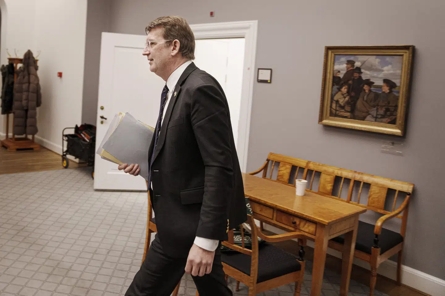 Forsvarsminister Troels Lund Poulsen (V) vil ikke udelukke danske soldater i en fredsbevarende mission i Ukraine. (Arkivfoto).