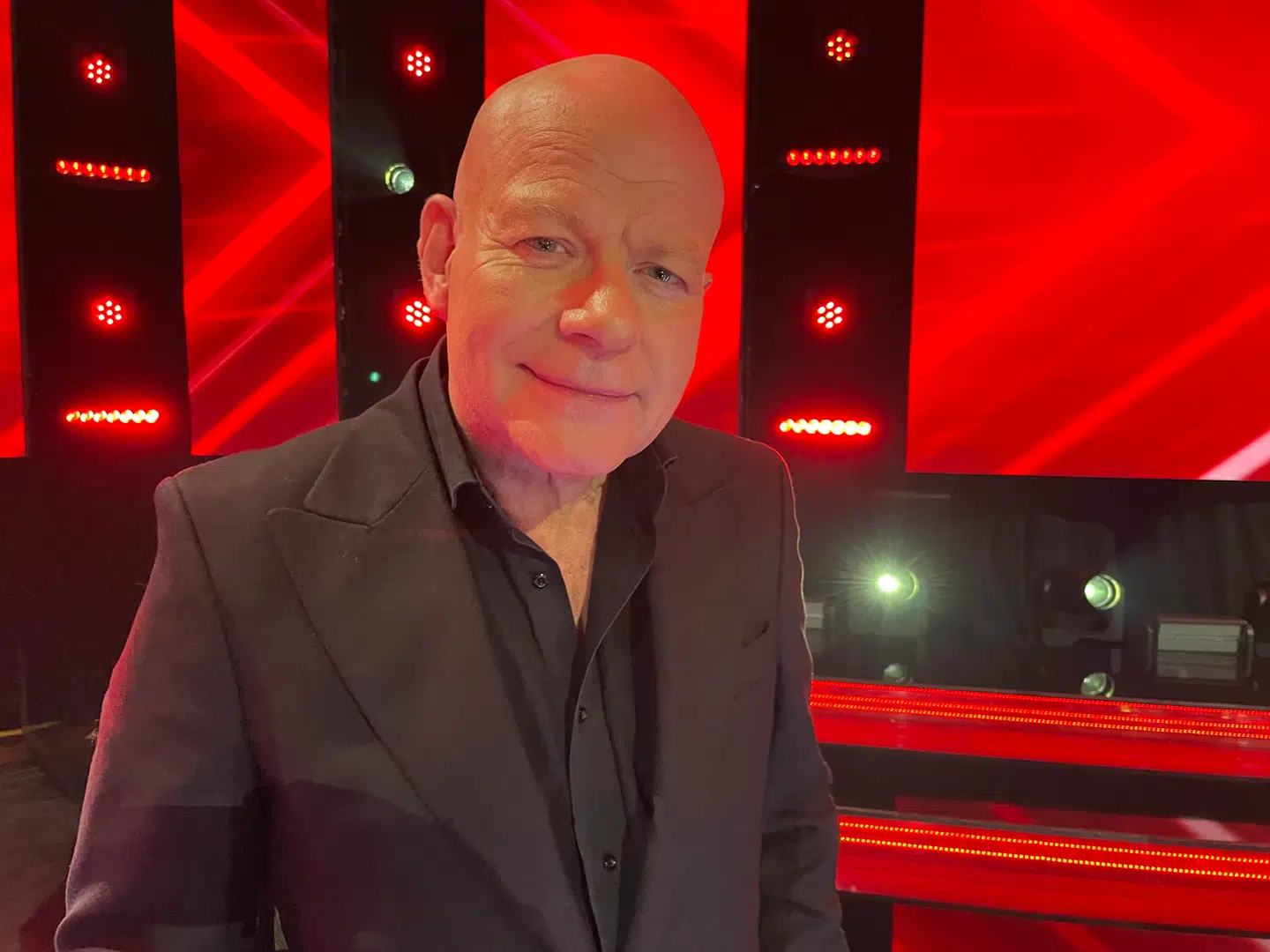 Thomas Blachman ankom direkte fra sin mors begravelse til fredagens 'X Factor'-liveshow. Foto: Lykke Buhl.