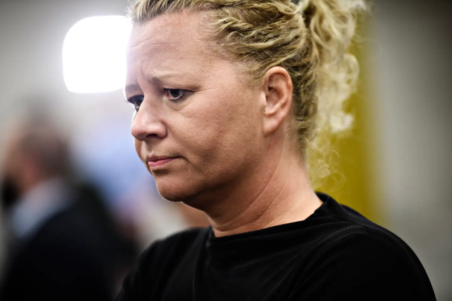 Nyhedsdirektør i Danmarks Radio Sandy French fyrede onsdag chefredaktør i DR Nyheder, Thomas Falbe, som konsekvens af sagen om 'Grønlands hvide guld'. Foto: Philip Davali/Ritzau Scanpix