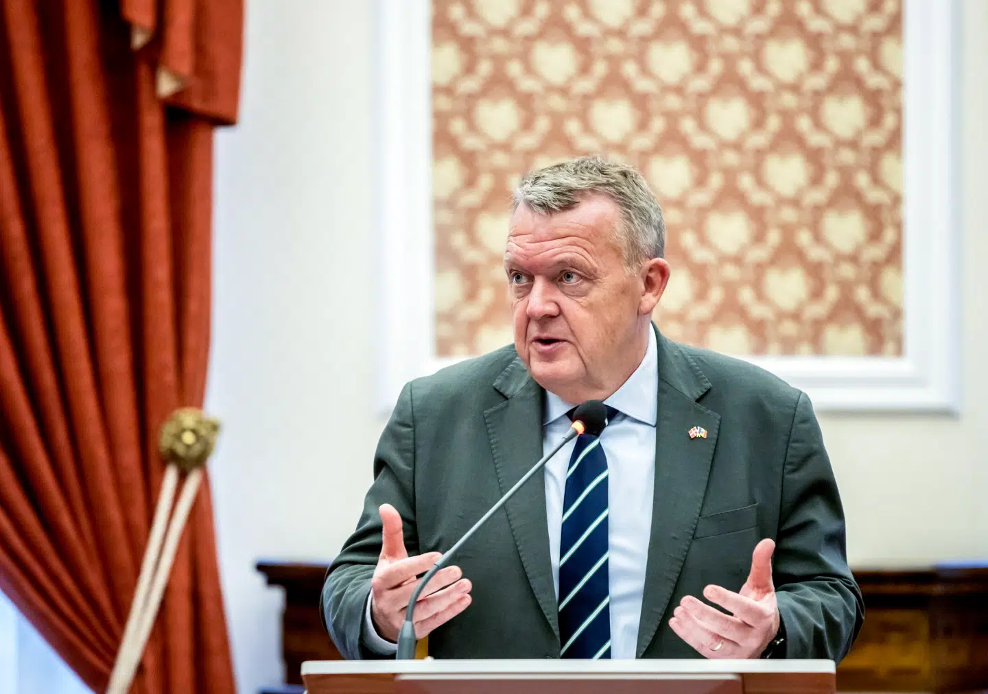 Udenrigsminister, Lars Løkke Rasmussen (M), kom med en opsang til sine europæiske kolleger i Bruxelles.