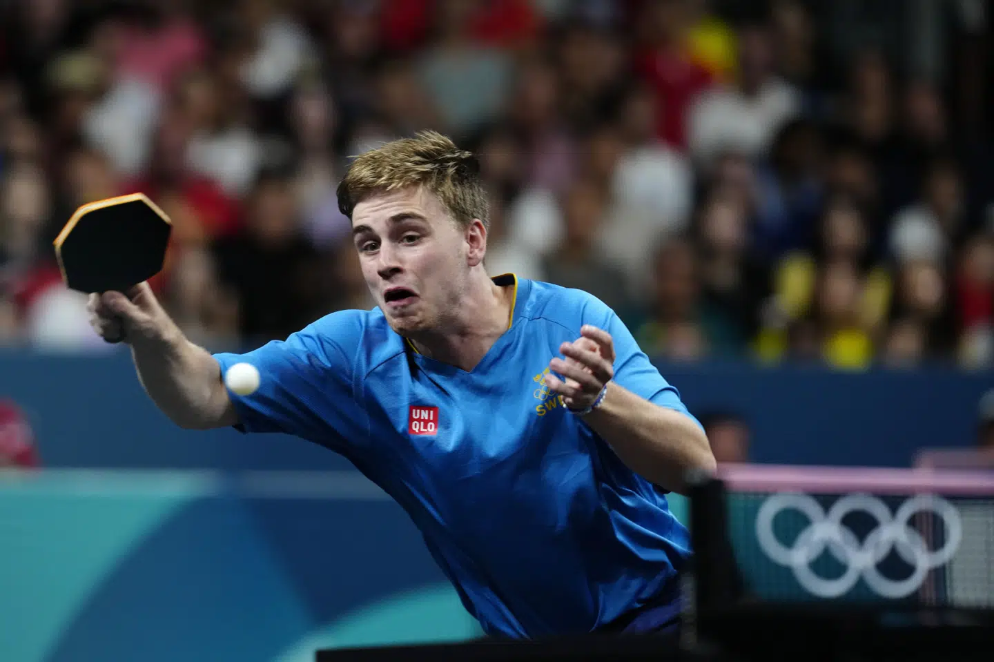 Truls Möregårdh er Sveriges største bordtennisnavn, men det svenske forbund vil ikke give ham særbehandling. (Arkivfoto).