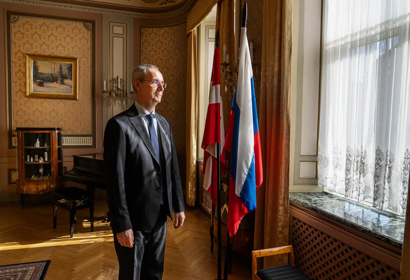 Vladimir V. Barbin har været Ruslands ambassadør i Danmark siden 2019.