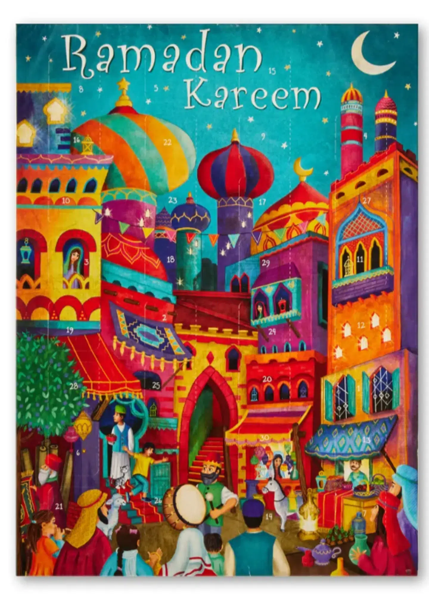 Her ses den omtalte Ramadankalender, som Lidl sælger.