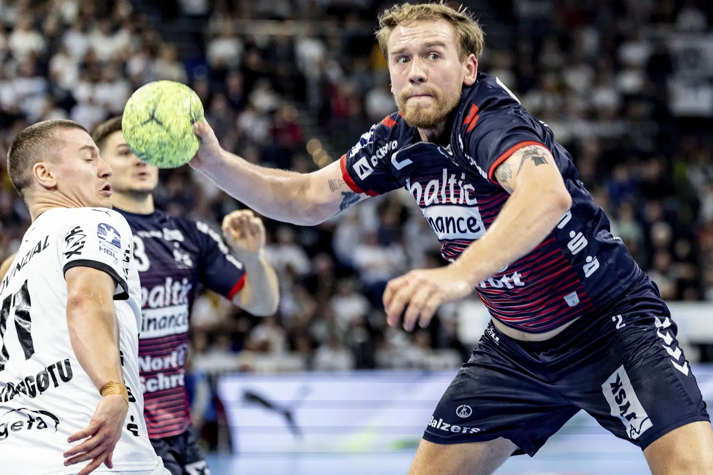 Simon Pytlick kom slemt til skade mod Toulouse tirsdag aften. (Arkivfoto).