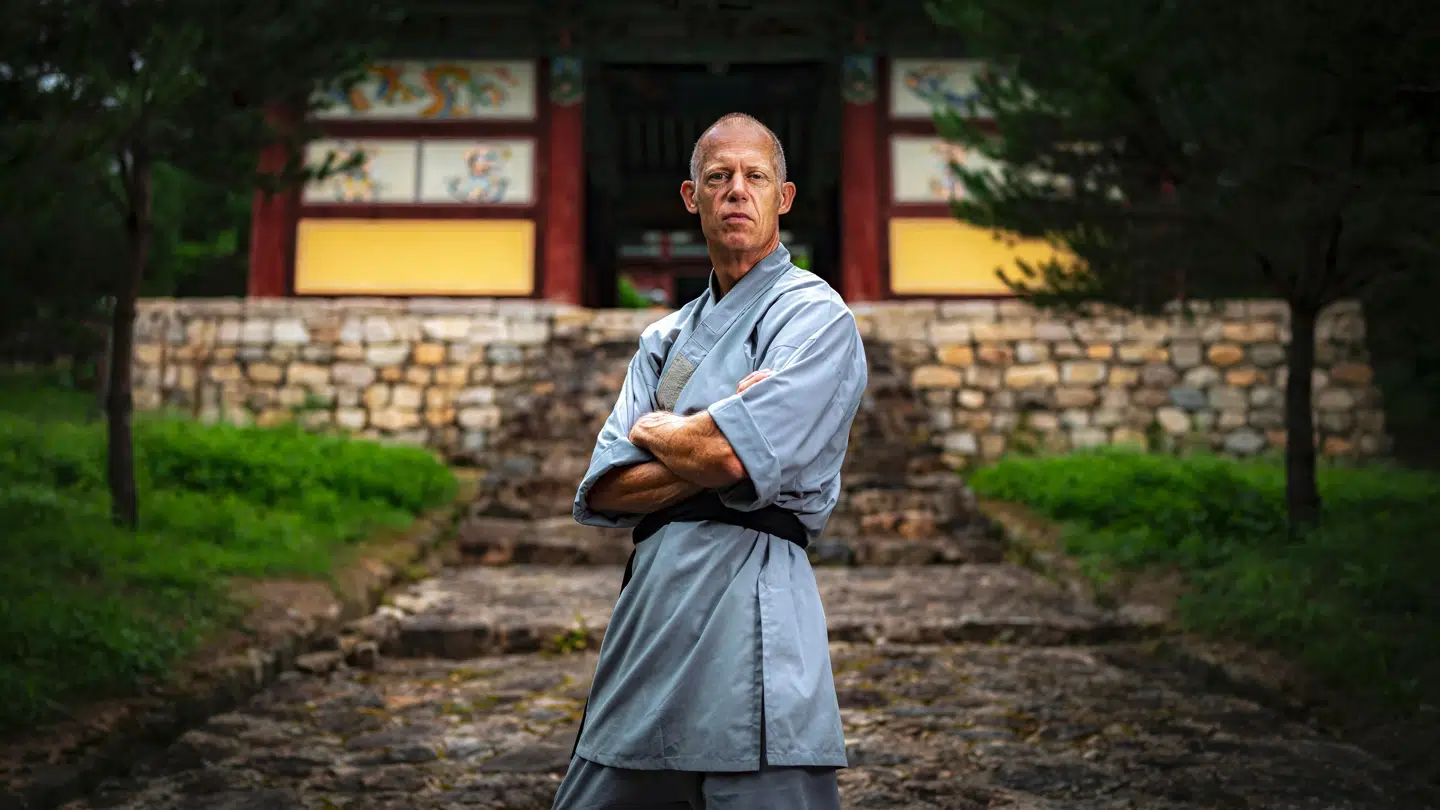 Morten Spiegelhauer i 'Shaolin'.
