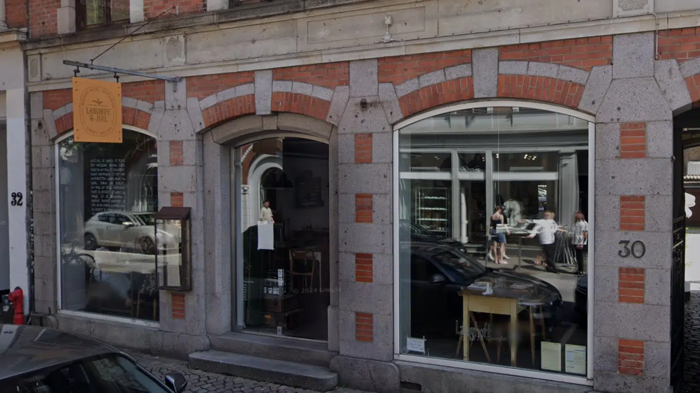 Langhoff & Juul på Guldsmedegade.