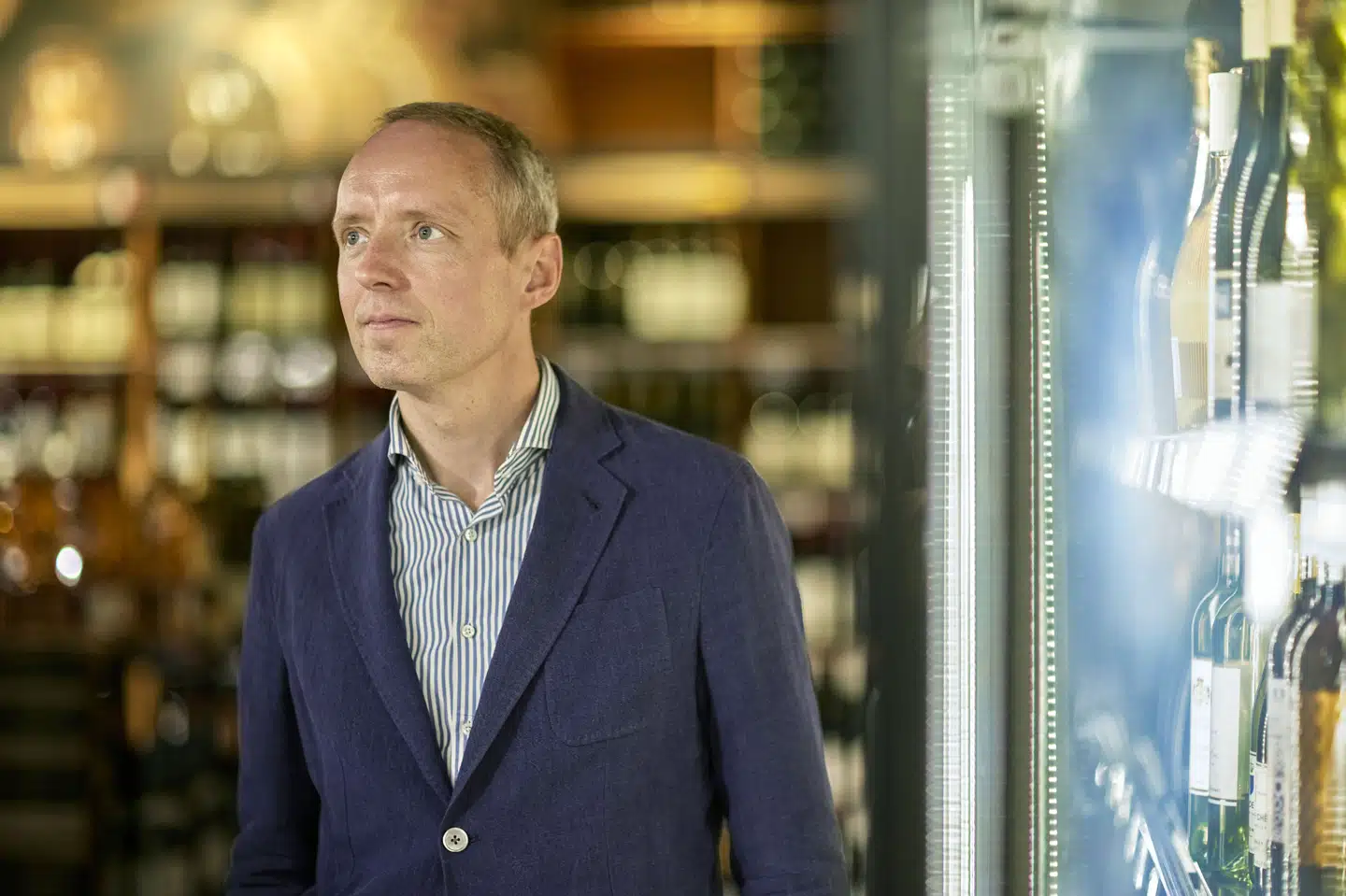 Anders Hagh, der er topchef i Salling Group, oplyser, at koncernen vil markere europæiske varer for at gøre det nemmere for kunderne at udvælge dem. (Arkivfoto).