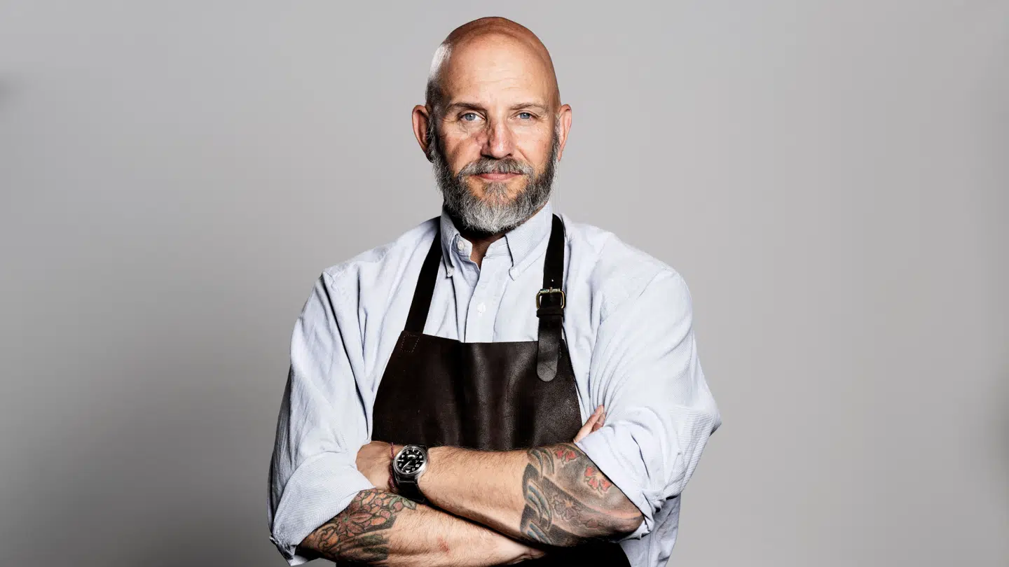 Thomas Castberg, kok og tidligere tv-vært kendt fra fjernsynsprogrammerne Masterchef Danmark og Med kniven for struben. Castberg er i dag creative director for Skagen Group.