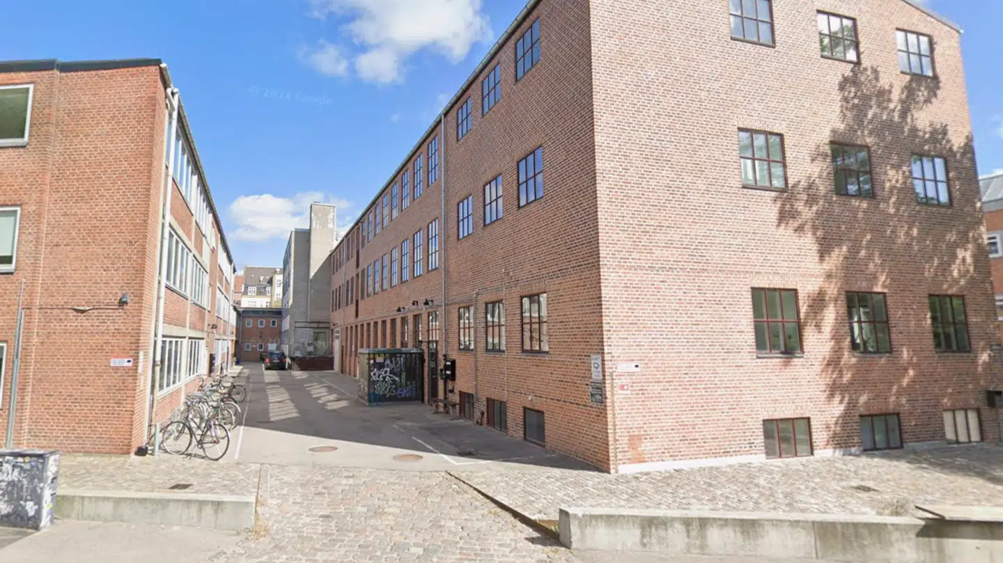 Her ligger virksomheden, der nu er gået konkurs.