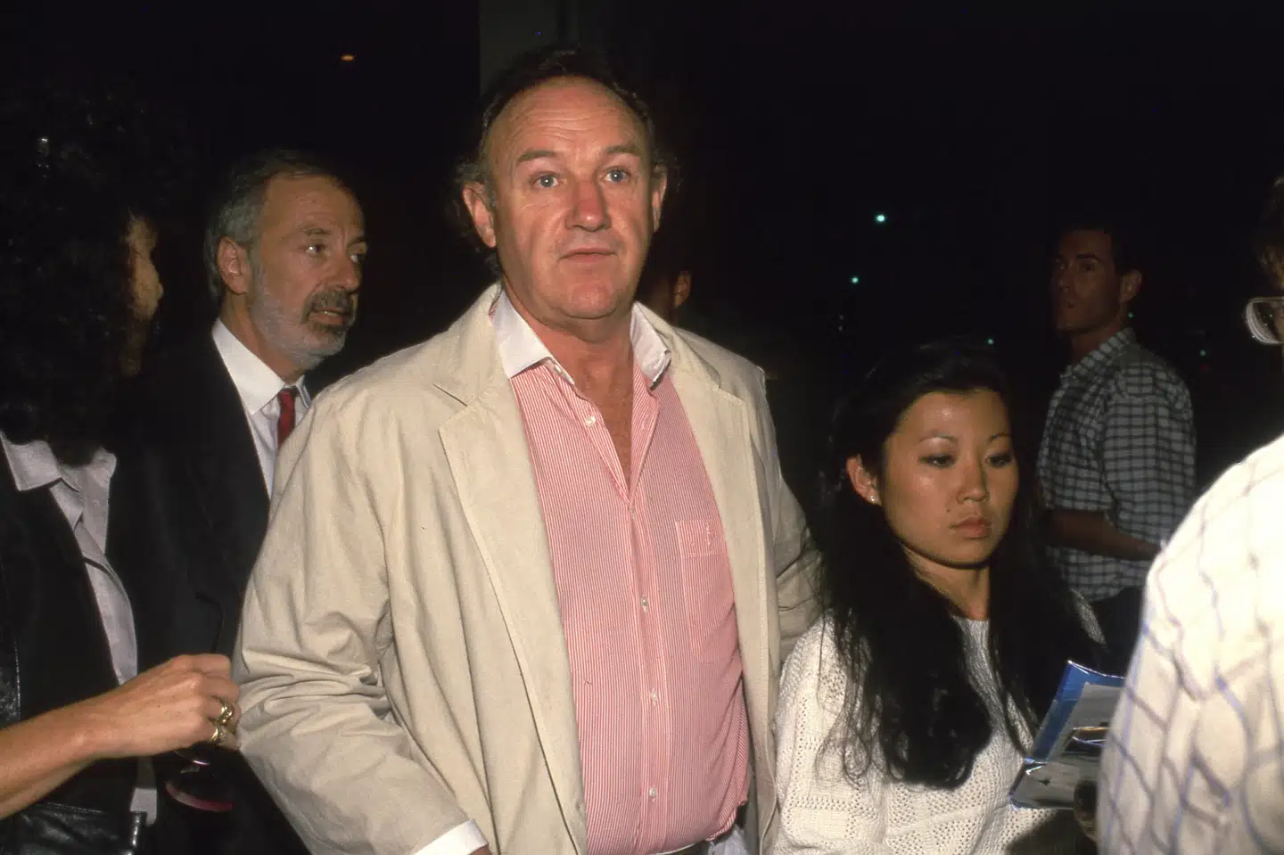 Skuespiller Gene Hackman og hans hustru, Betsy Arakawa, blev onsdag fundet døde i deres hjem. Billedet er taget i 1980'erne. (Arkivfoto).