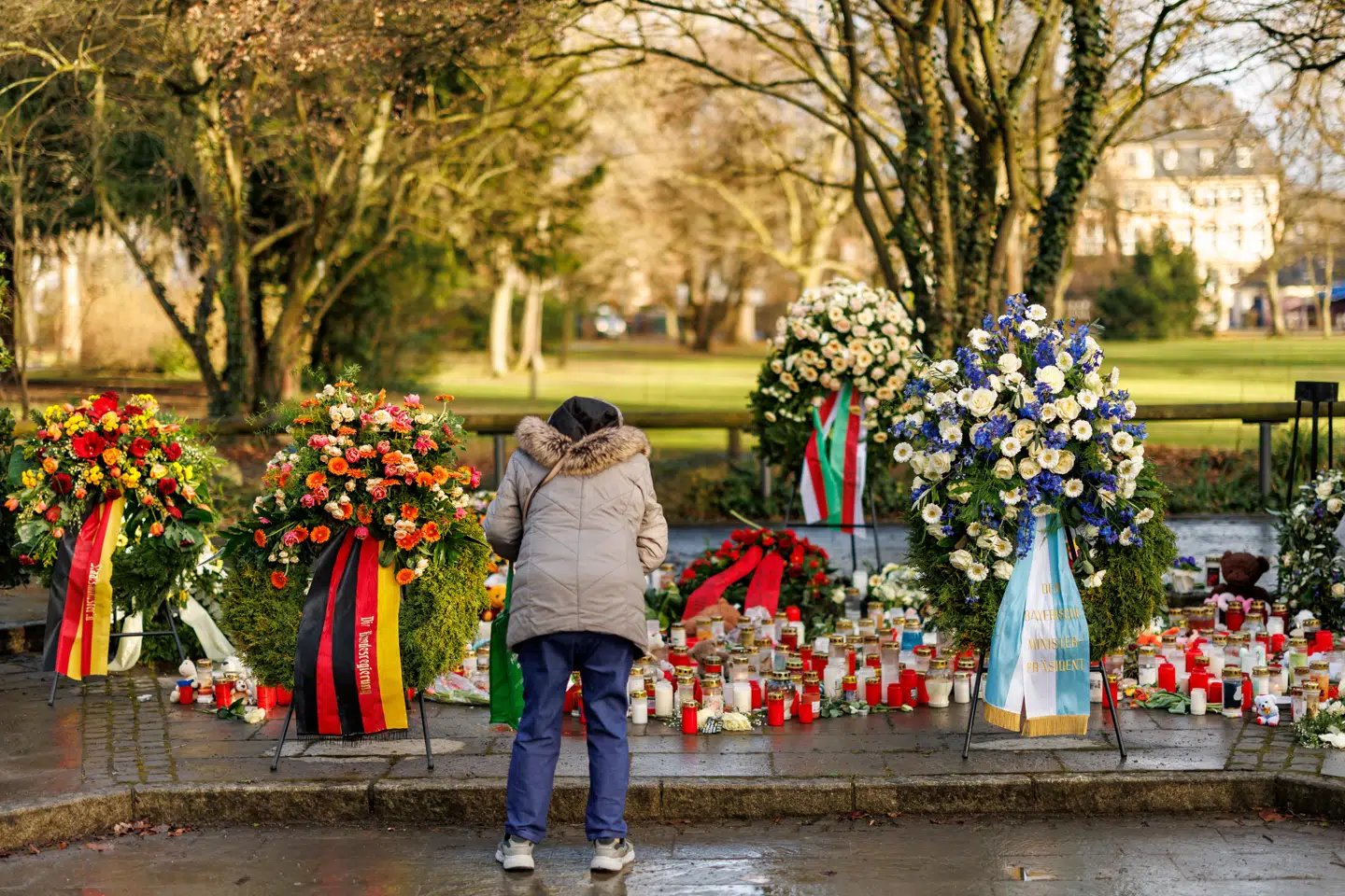 En afghansk mand er anholdt for knivoverfaldet i Aschaffenburg.