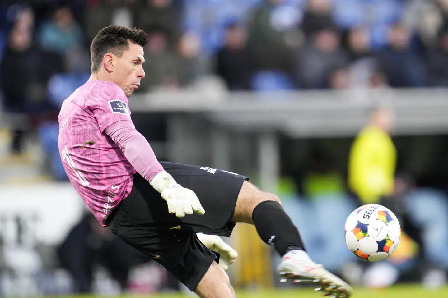 Jesper Hansen har vogtet målet i 23 kampe i denne sæson på tværs af turneringer.