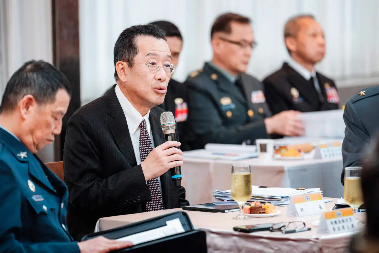 Taiwans forsvarsminister, Wellington Koo. Foto: Scanpix