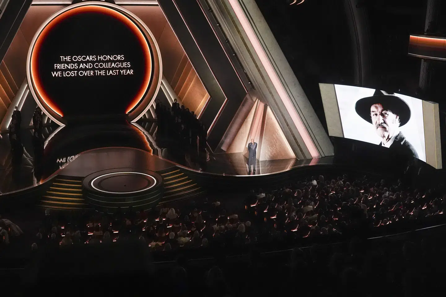 Skuespiller Gene Hackman blev æret ved årets oscaruddeling.