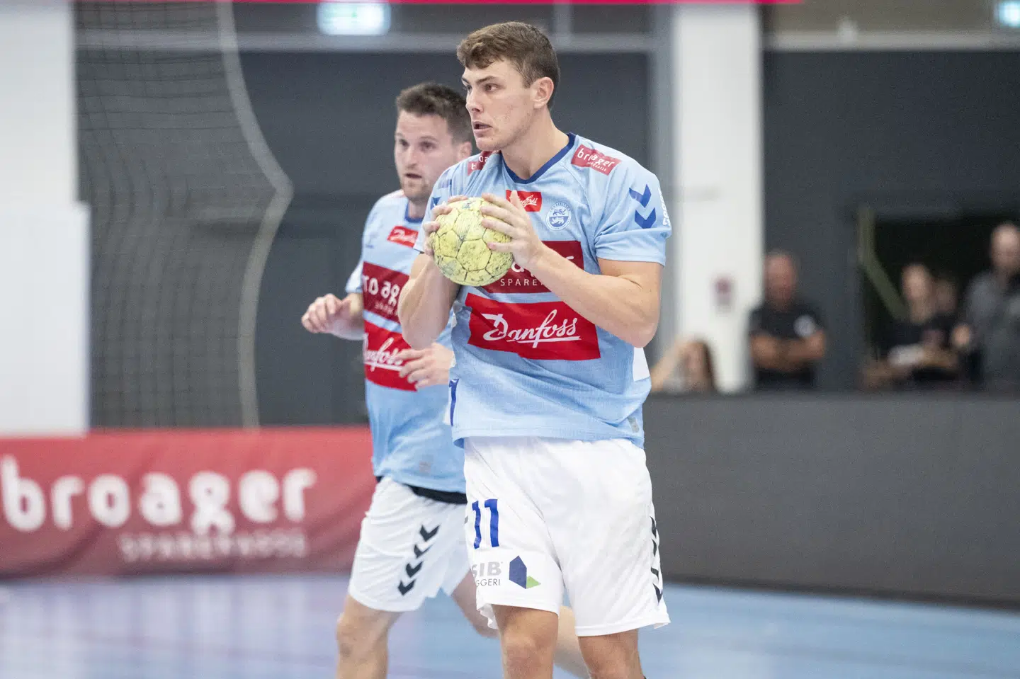 Sønderjyskes Nicolaj Jørgensen var godt spillende og sluttede kampen på 13 mål. (Arkivfoto).